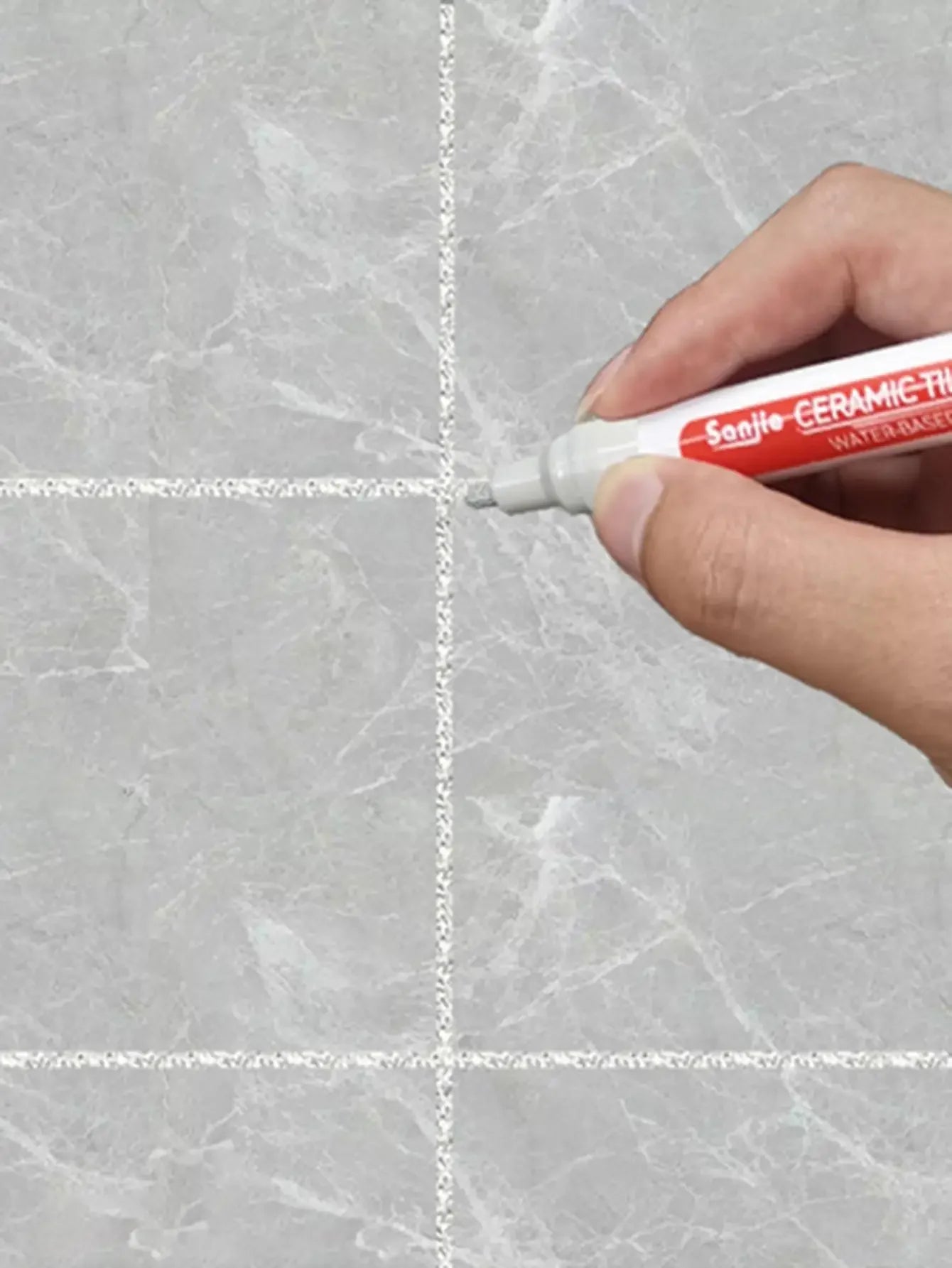 1PC Ceramic tile bathroom wall floor tile gap color repair anti-mildew waterproof whiteboard color repair pen