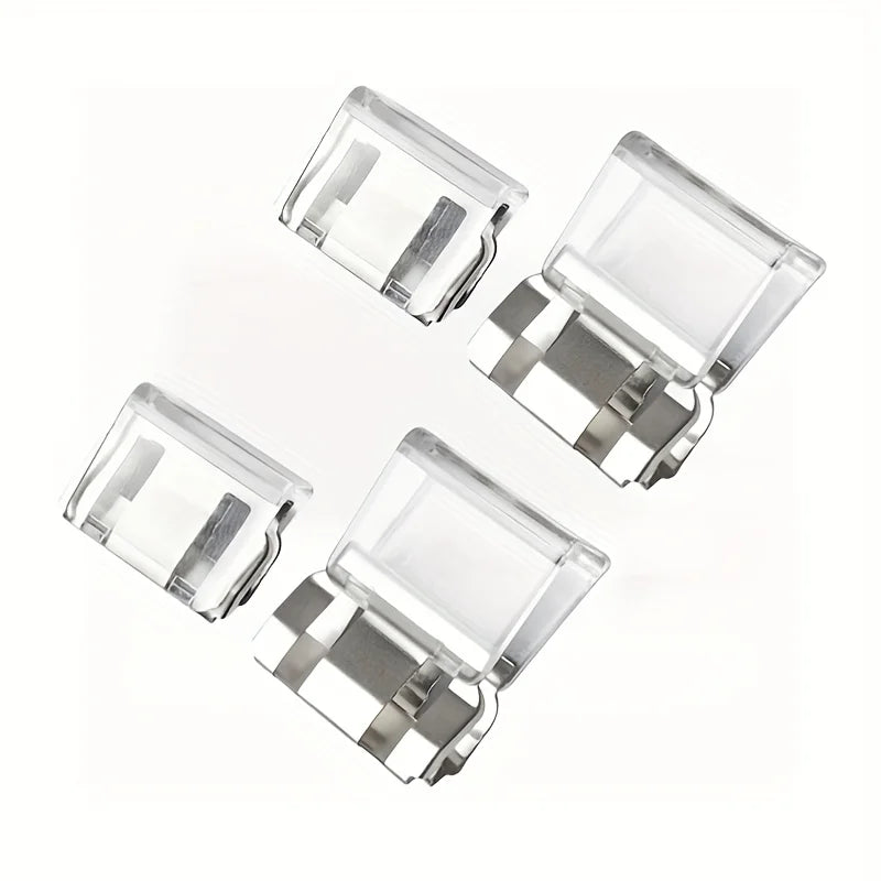 2/4/6/pcs invisible leg shortening clip, non-slip pants edge clip, used for anti-drag pants hem fixing device, seam-free hidden