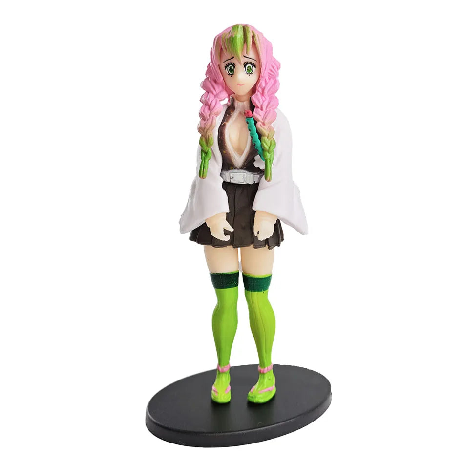 Anime Demon Slayer Kimetsu no Yaiba Figure Kamado Tanjirou Action Figure Agatsuma Zenitsu Nezuko Warrior PVC Model Toys