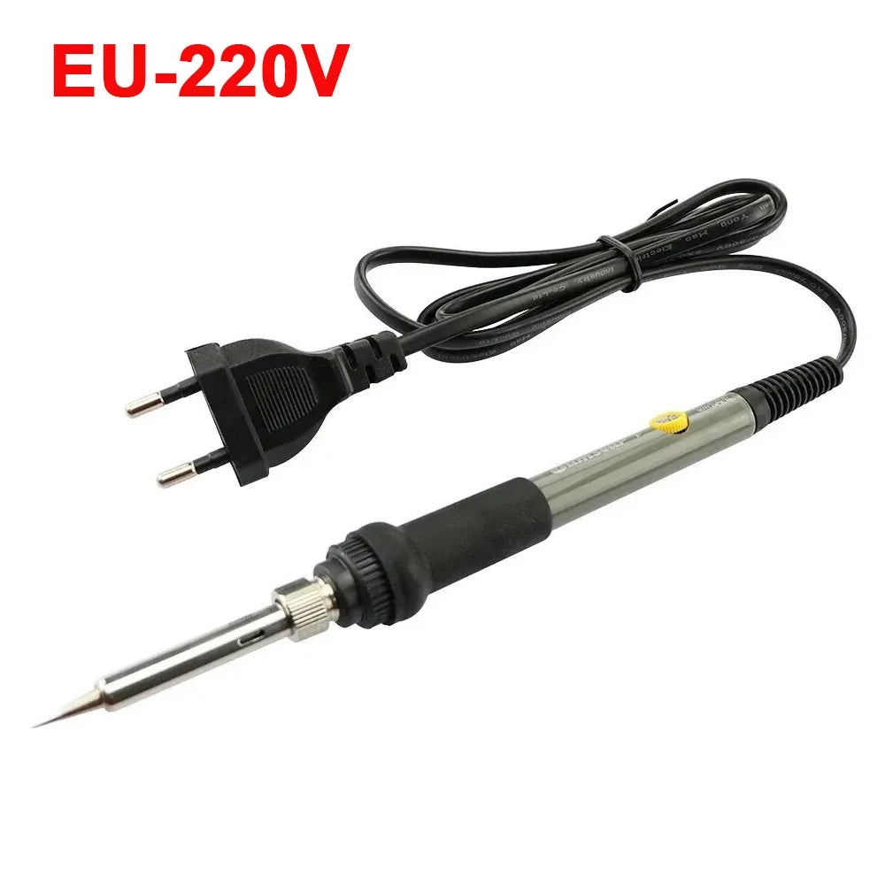 60W Adjustable Temperature Electric Soldering Iron EU 220V / ☆US Plug is110V☆ Welding Iron DIY for Repairing